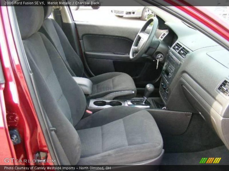 Merlot Metallic / Charcoal Black 2006 Ford Fusion SE V6