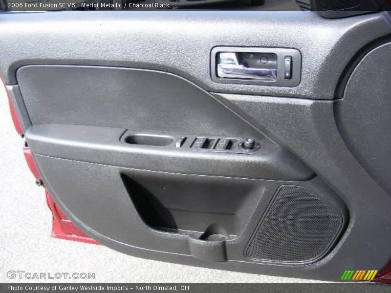 Merlot Metallic / Charcoal Black 2006 Ford Fusion SE V6
