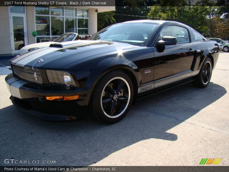 Black / Dark Charcoal 2007 Ford Mustang Shelby GT Coupe