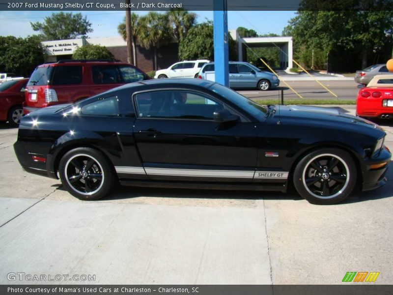 Black / Dark Charcoal 2007 Ford Mustang Shelby GT Coupe