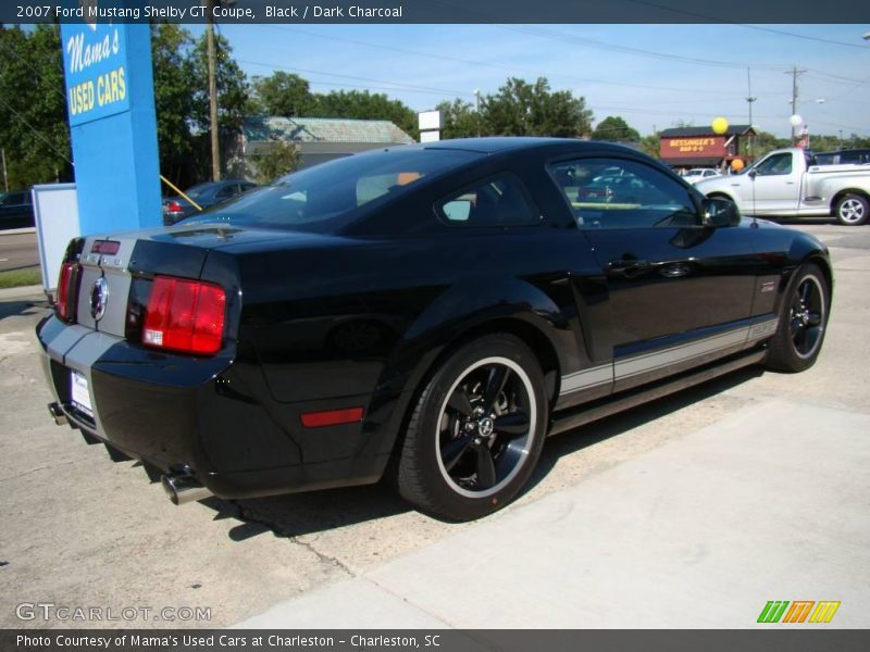 Black / Dark Charcoal 2007 Ford Mustang Shelby GT Coupe