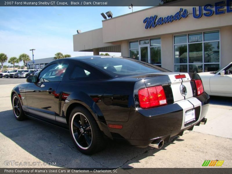Black / Dark Charcoal 2007 Ford Mustang Shelby GT Coupe