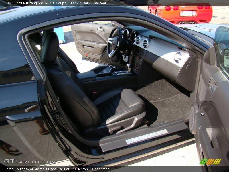 Black / Dark Charcoal 2007 Ford Mustang Shelby GT Coupe