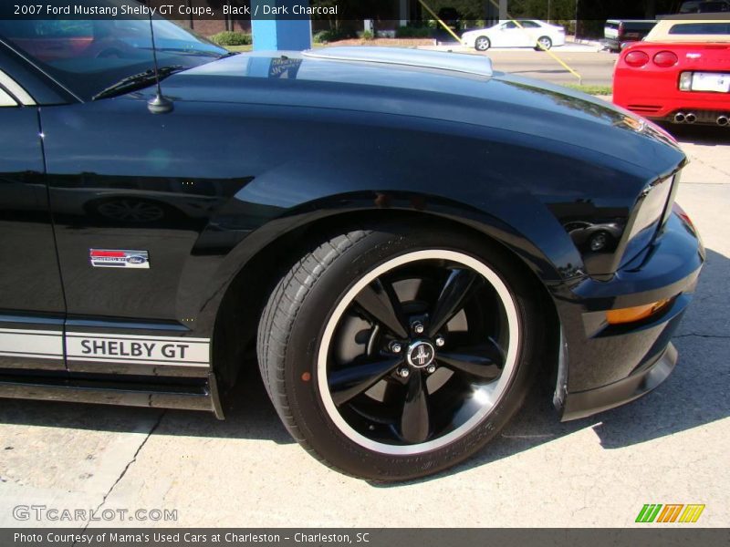 Black / Dark Charcoal 2007 Ford Mustang Shelby GT Coupe