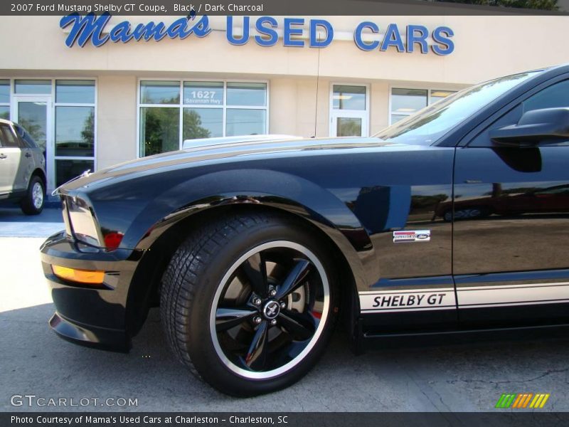 Black / Dark Charcoal 2007 Ford Mustang Shelby GT Coupe