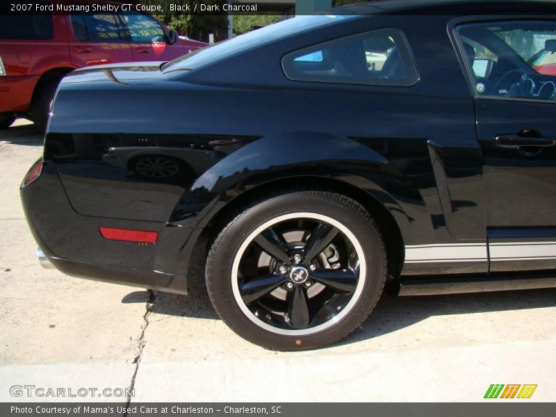 Black / Dark Charcoal 2007 Ford Mustang Shelby GT Coupe