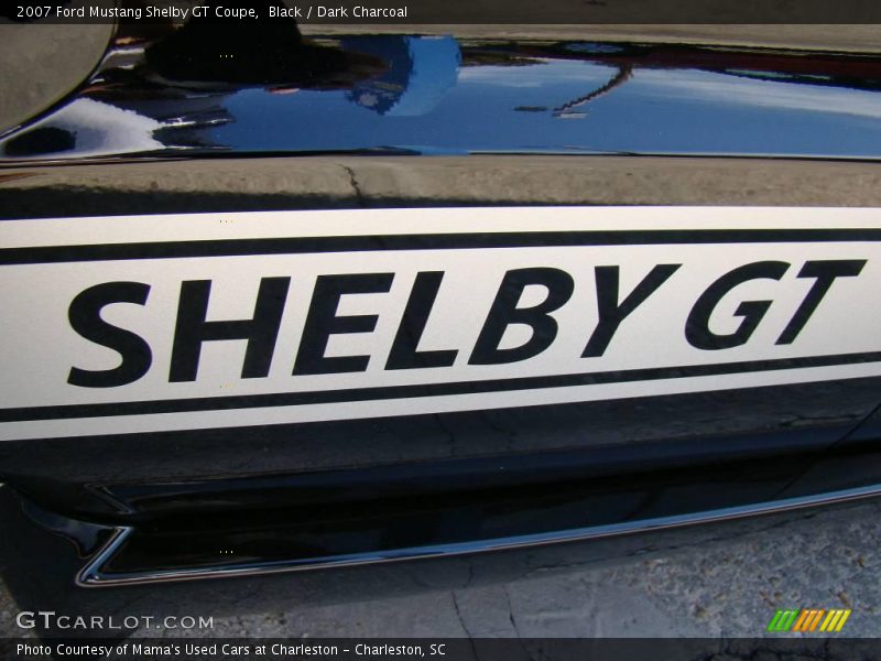 Black / Dark Charcoal 2007 Ford Mustang Shelby GT Coupe
