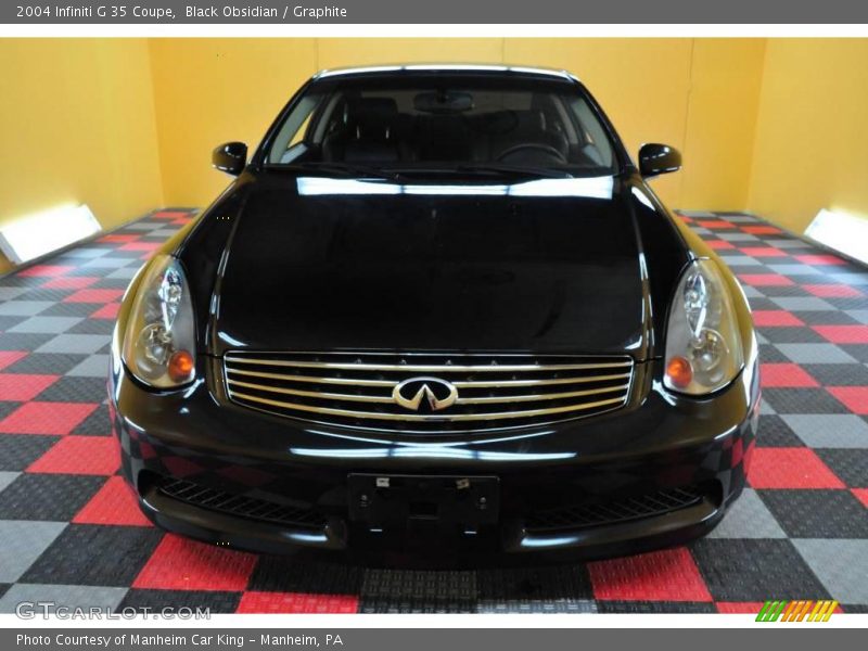 Black Obsidian / Graphite 2004 Infiniti G 35 Coupe