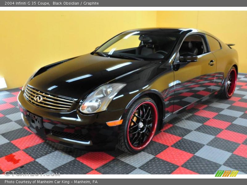 Black Obsidian / Graphite 2004 Infiniti G 35 Coupe