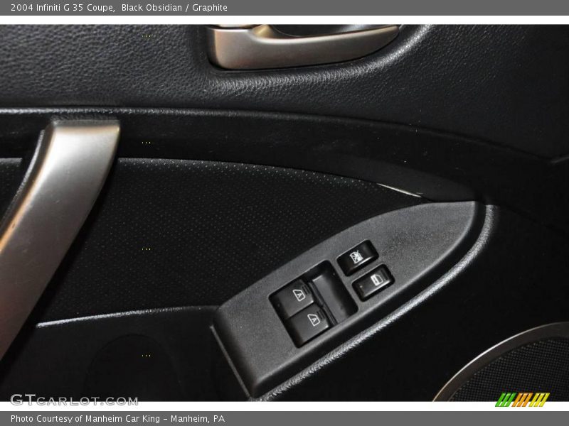Black Obsidian / Graphite 2004 Infiniti G 35 Coupe