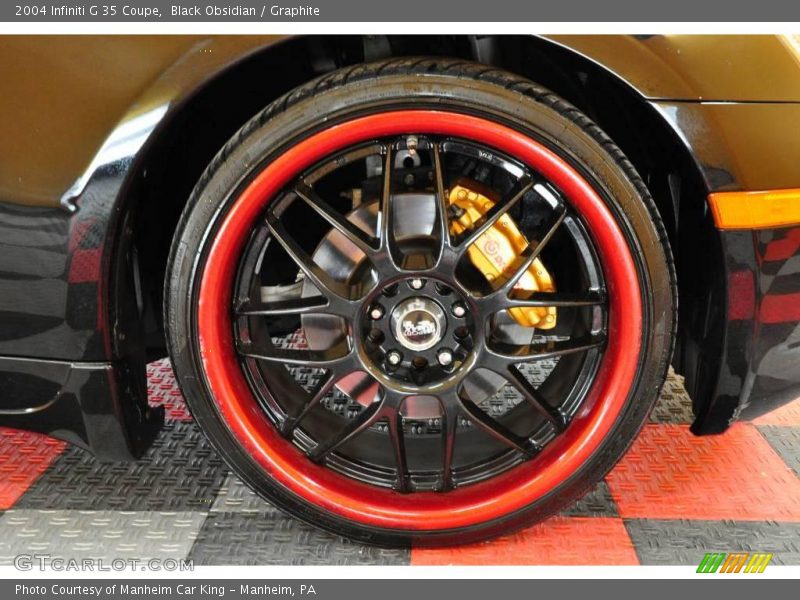 Black Obsidian / Graphite 2004 Infiniti G 35 Coupe