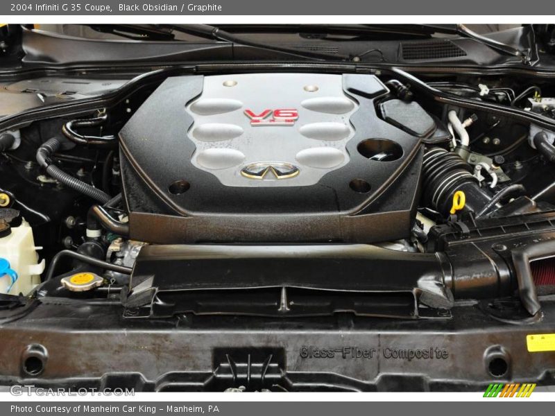 Black Obsidian / Graphite 2004 Infiniti G 35 Coupe