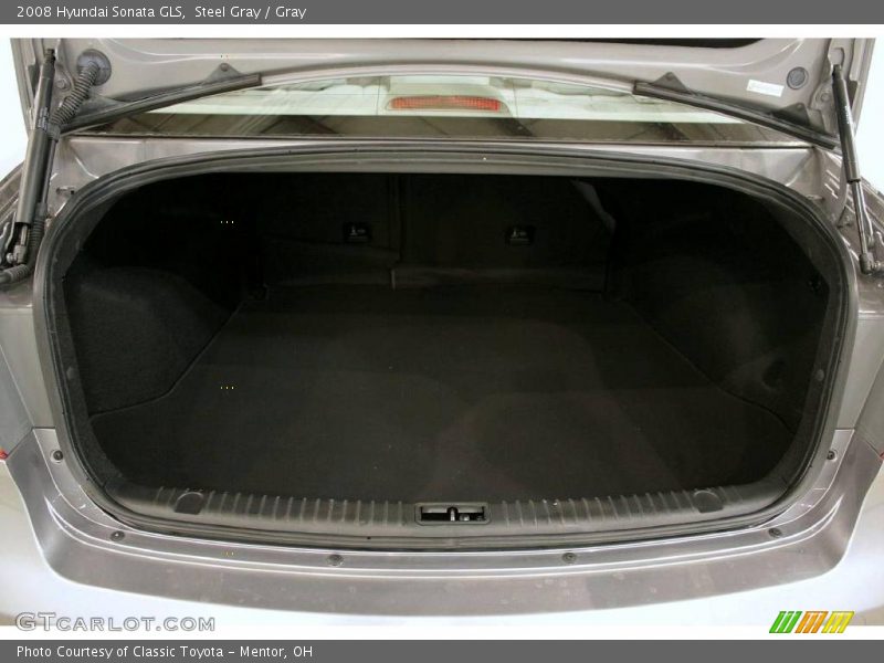 Steel Gray / Gray 2008 Hyundai Sonata GLS