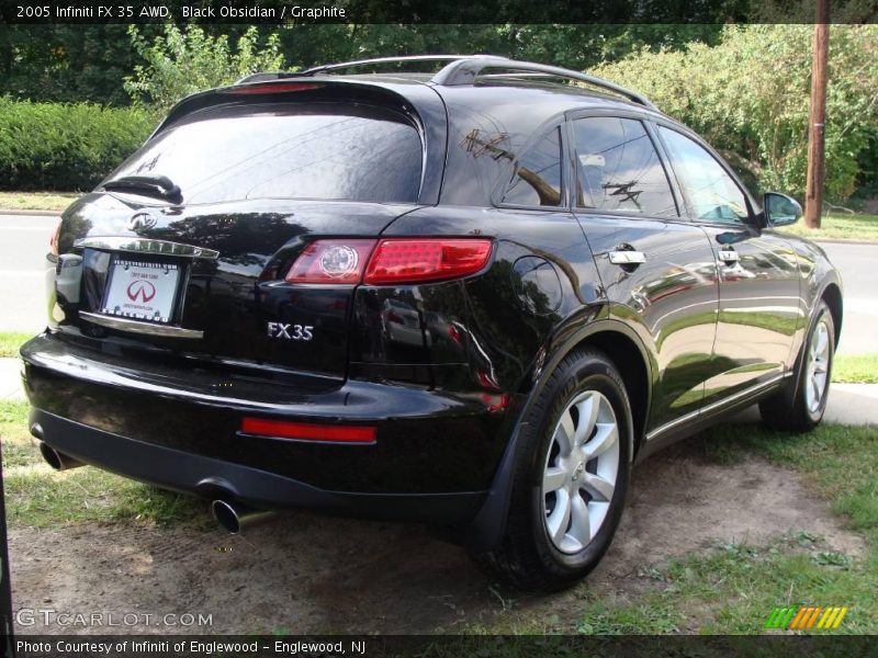 Black Obsidian / Graphite 2005 Infiniti FX 35 AWD