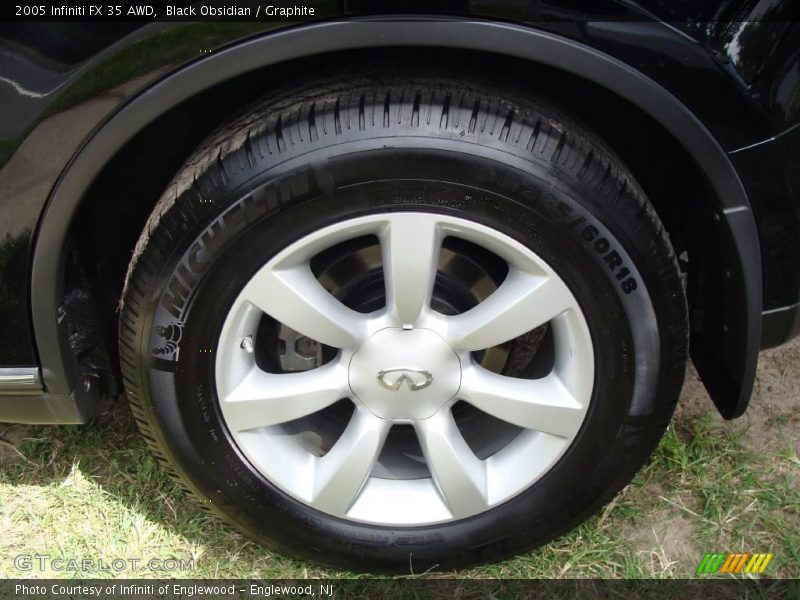 Black Obsidian / Graphite 2005 Infiniti FX 35 AWD