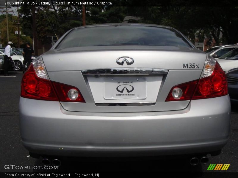 Liquid Platinum Metallic / Graphite 2006 Infiniti M 35x Sedan