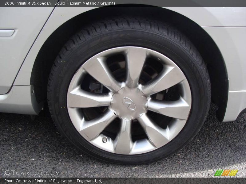 Liquid Platinum Metallic / Graphite 2006 Infiniti M 35x Sedan