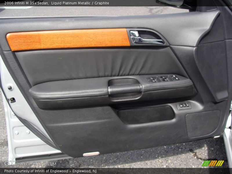 Liquid Platinum Metallic / Graphite 2006 Infiniti M 35x Sedan
