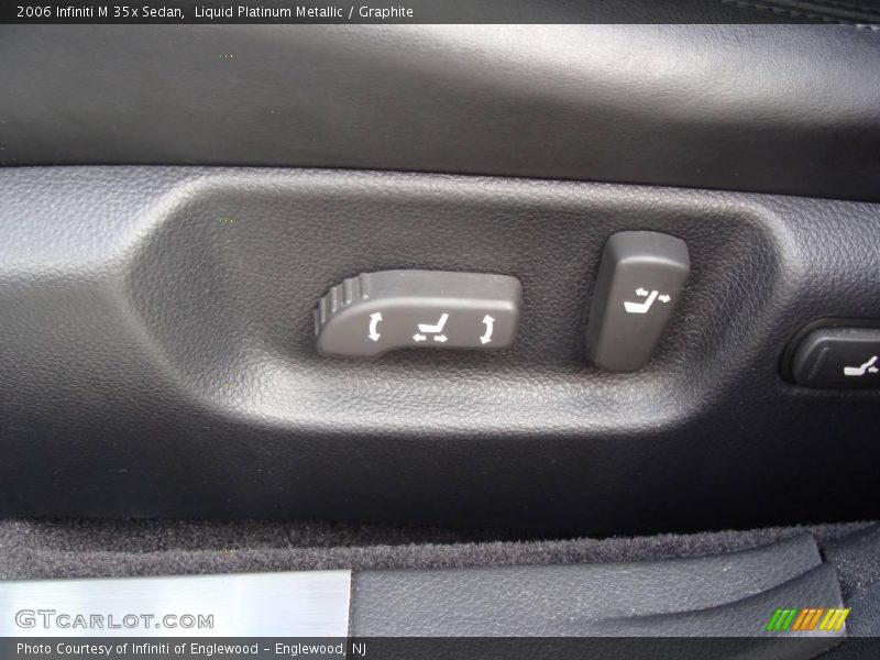 Liquid Platinum Metallic / Graphite 2006 Infiniti M 35x Sedan