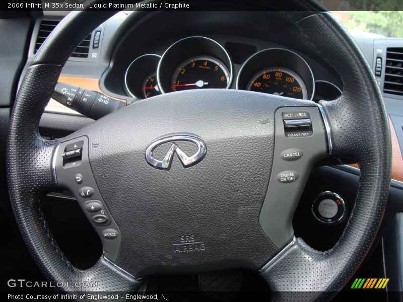 Liquid Platinum Metallic / Graphite 2006 Infiniti M 35x Sedan