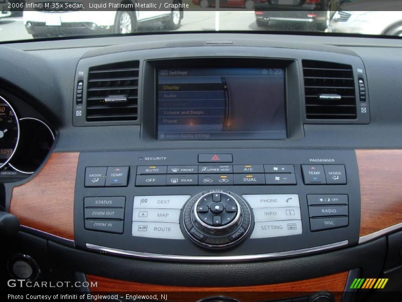 Liquid Platinum Metallic / Graphite 2006 Infiniti M 35x Sedan