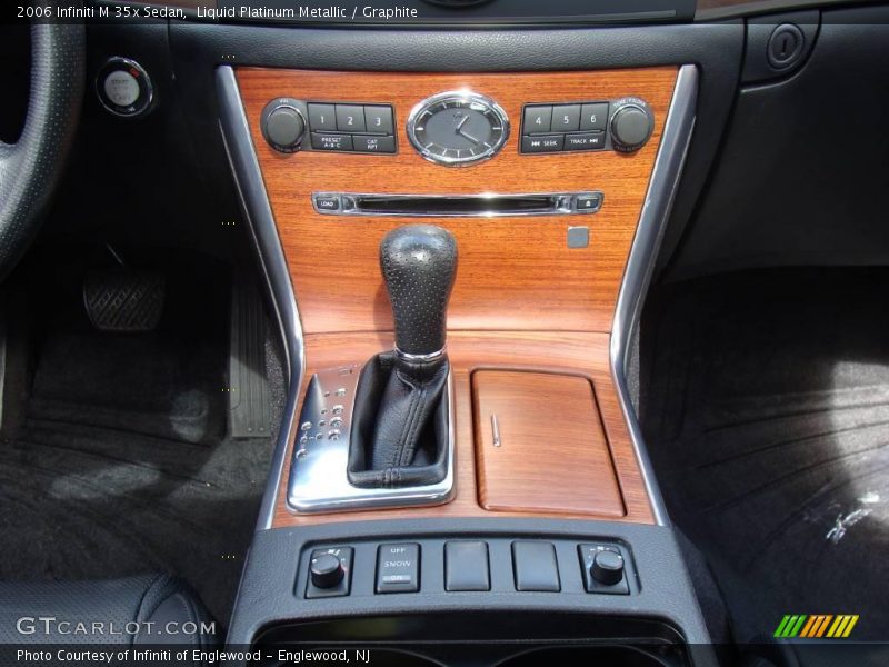 Liquid Platinum Metallic / Graphite 2006 Infiniti M 35x Sedan