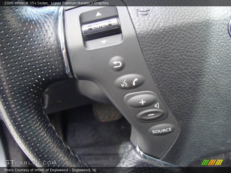 Liquid Platinum Metallic / Graphite 2006 Infiniti M 35x Sedan