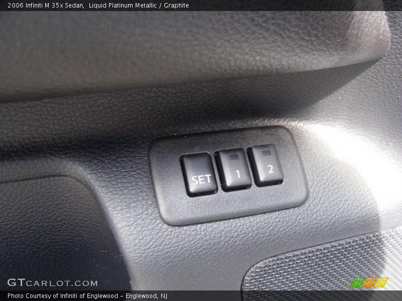 Liquid Platinum Metallic / Graphite 2006 Infiniti M 35x Sedan