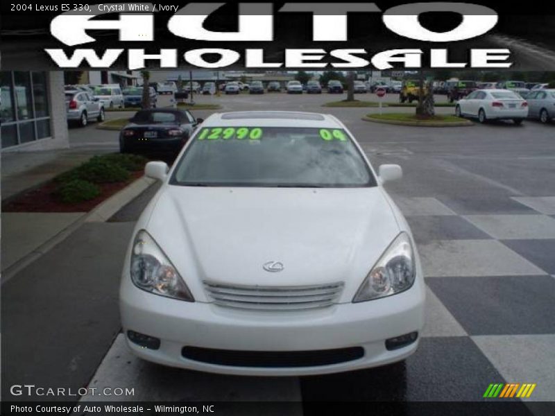 Crystal White / Ivory 2004 Lexus ES 330