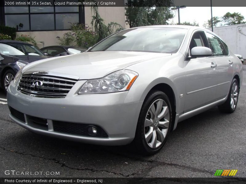 Liquid Platinum Metallic / Graphite 2006 Infiniti M 35x Sedan