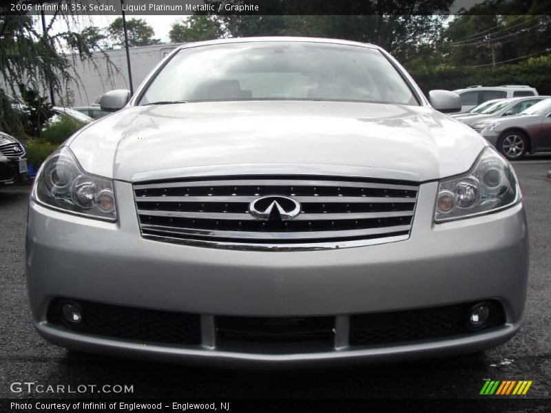 Liquid Platinum Metallic / Graphite 2006 Infiniti M 35x Sedan