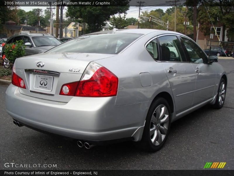 Liquid Platinum Metallic / Graphite 2006 Infiniti M 35x Sedan