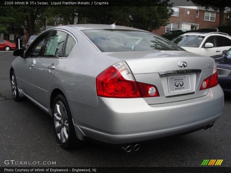Liquid Platinum Metallic / Graphite 2006 Infiniti M 35x Sedan