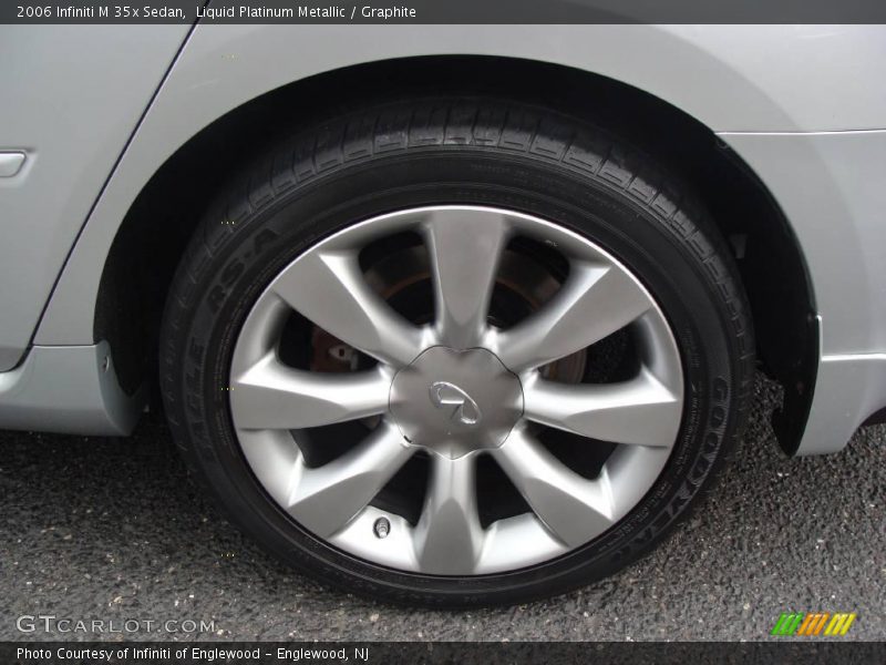 Liquid Platinum Metallic / Graphite 2006 Infiniti M 35x Sedan