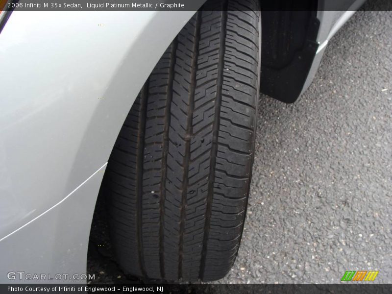 Liquid Platinum Metallic / Graphite 2006 Infiniti M 35x Sedan