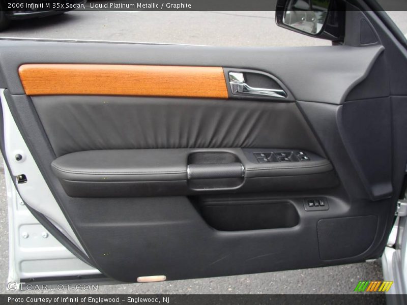 Liquid Platinum Metallic / Graphite 2006 Infiniti M 35x Sedan