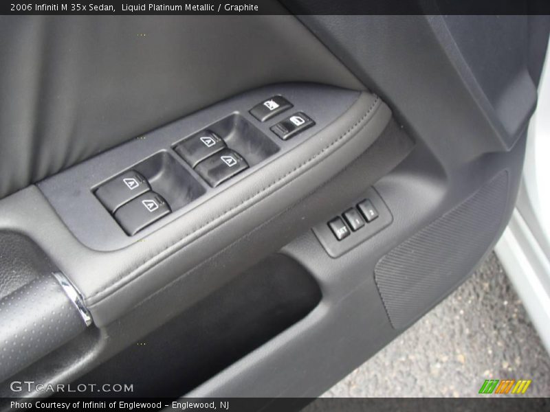 Liquid Platinum Metallic / Graphite 2006 Infiniti M 35x Sedan