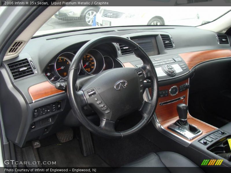 Liquid Platinum Metallic / Graphite 2006 Infiniti M 35x Sedan