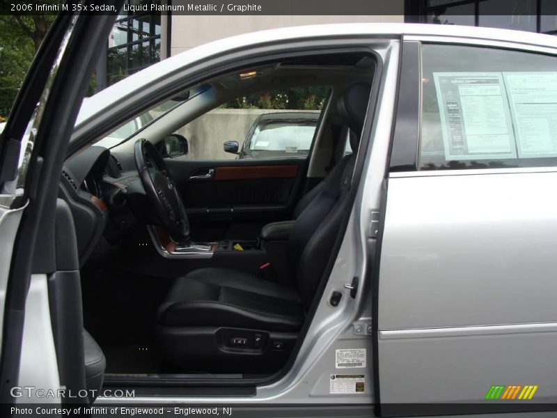 Liquid Platinum Metallic / Graphite 2006 Infiniti M 35x Sedan