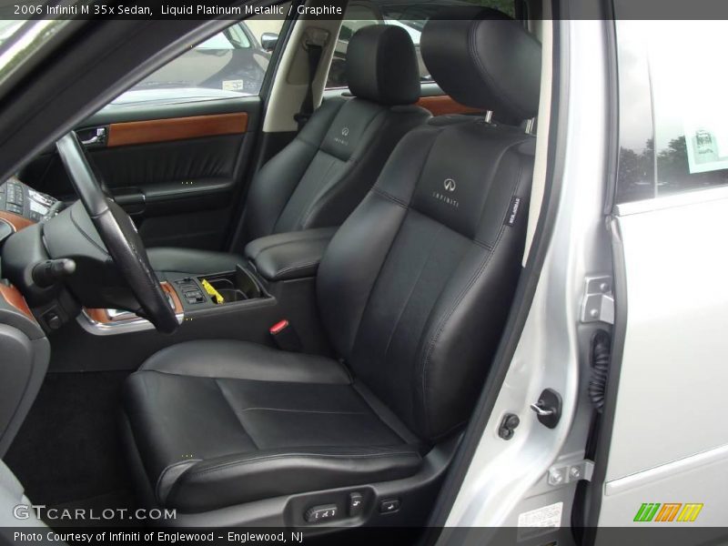 Liquid Platinum Metallic / Graphite 2006 Infiniti M 35x Sedan