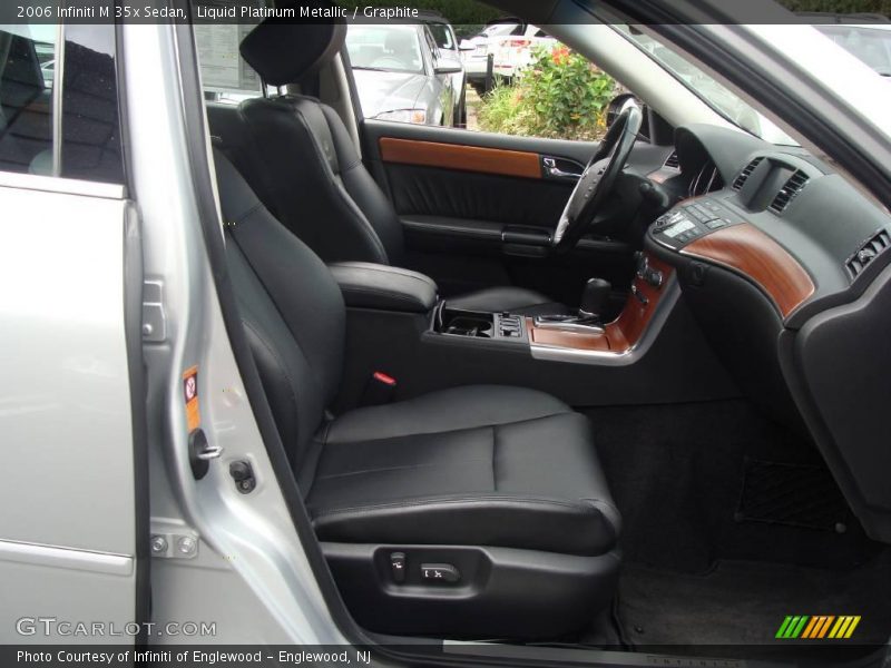 Liquid Platinum Metallic / Graphite 2006 Infiniti M 35x Sedan
