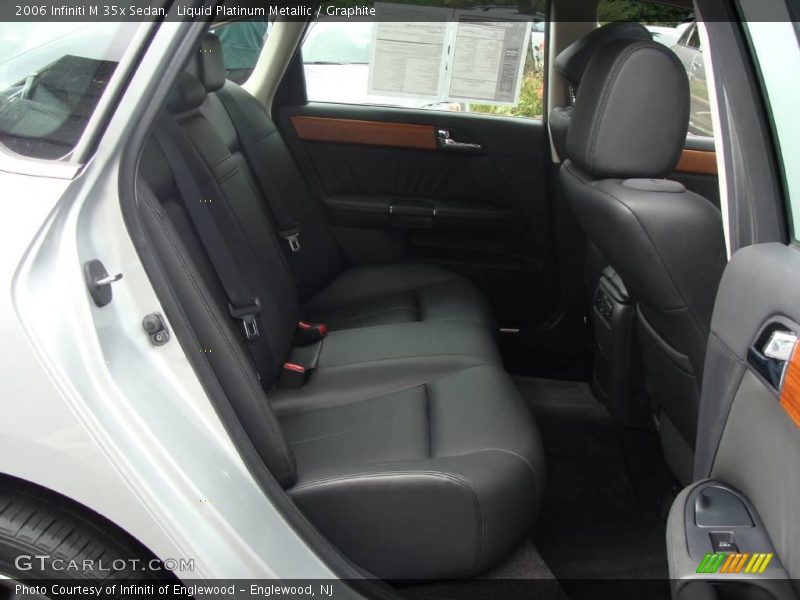 Liquid Platinum Metallic / Graphite 2006 Infiniti M 35x Sedan