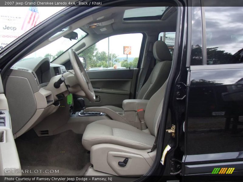 Black / Khaki 2007 Jeep Grand Cherokee Laredo 4x4