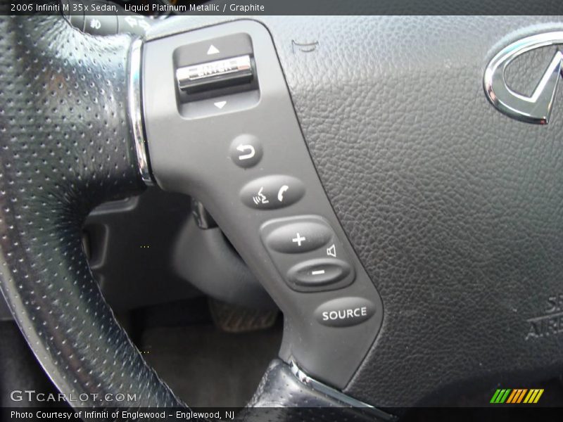 Liquid Platinum Metallic / Graphite 2006 Infiniti M 35x Sedan