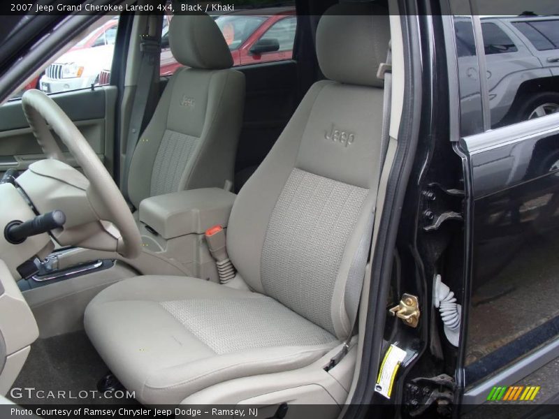 Black / Khaki 2007 Jeep Grand Cherokee Laredo 4x4