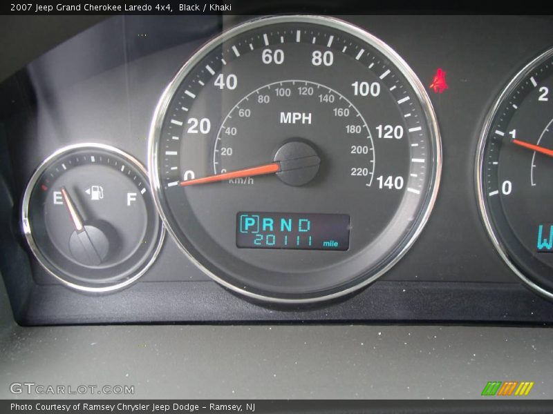 Black / Khaki 2007 Jeep Grand Cherokee Laredo 4x4