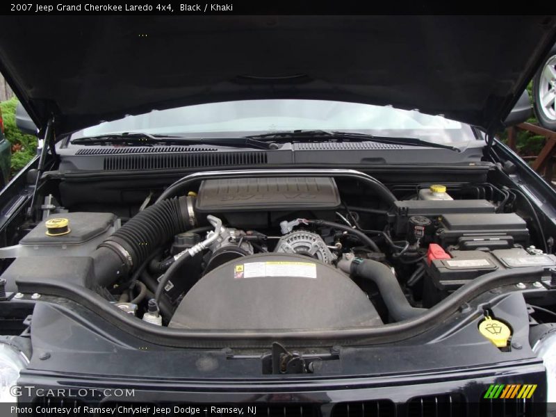 Black / Khaki 2007 Jeep Grand Cherokee Laredo 4x4