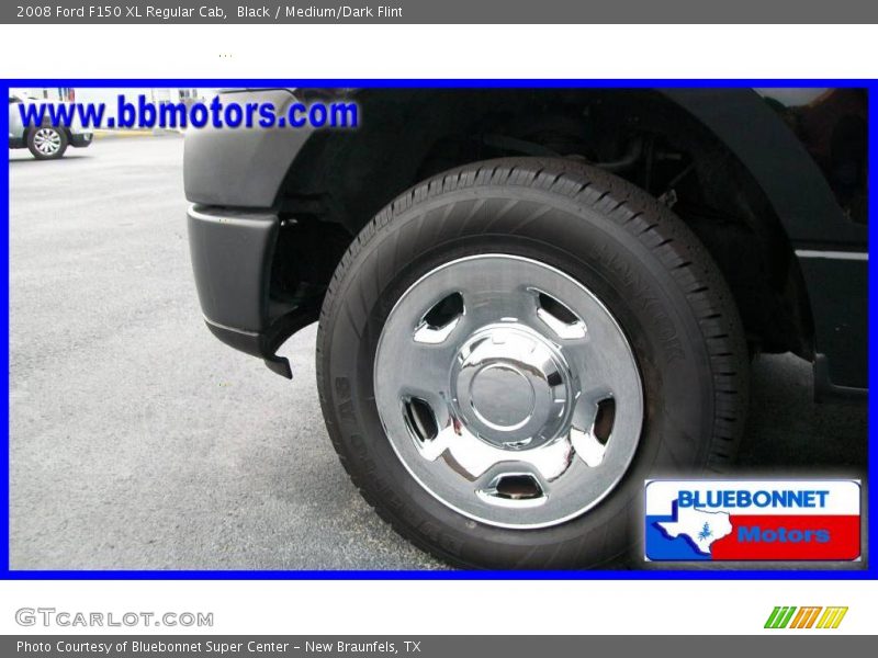Black / Medium/Dark Flint 2008 Ford F150 XL Regular Cab