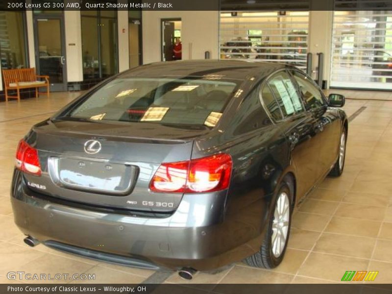 Quartz Shadow Metallic / Black 2006 Lexus GS 300 AWD