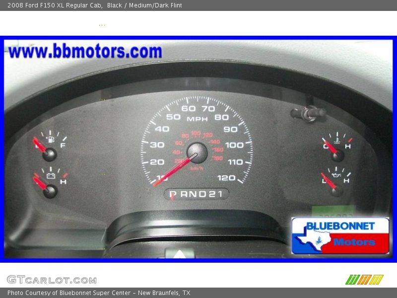 Black / Medium/Dark Flint 2008 Ford F150 XL Regular Cab